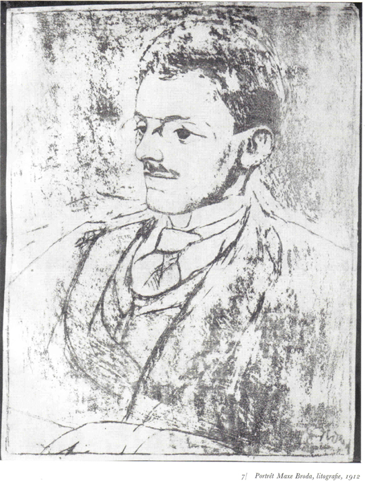 Max Brod Litografie
